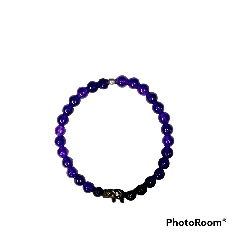 Amethyst bracelet for women’s or men’s